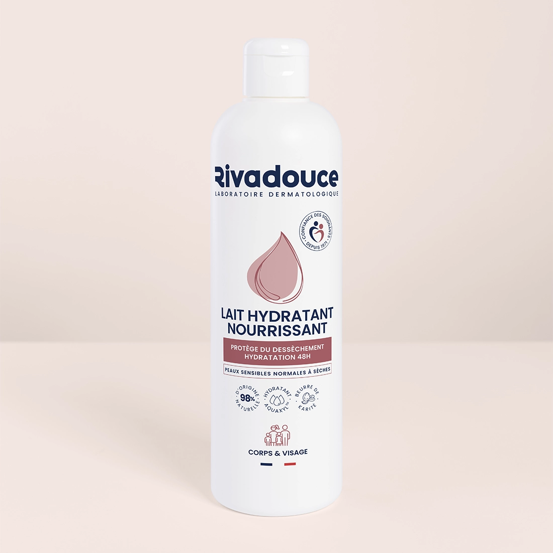 Lait hydratant nourrissant 500ml